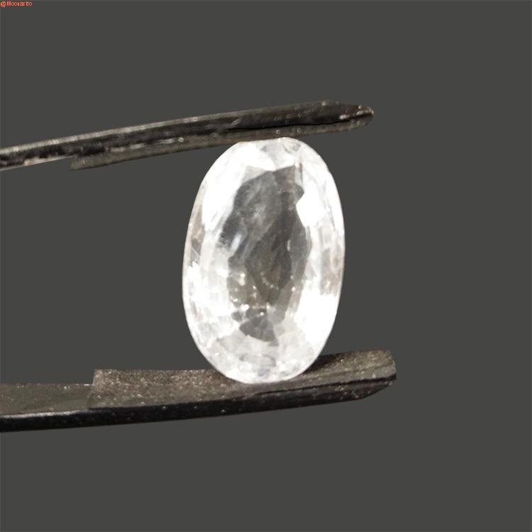 white zircon large size super premium